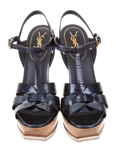 ysl tribute height|YSL tribute sandals size 38.